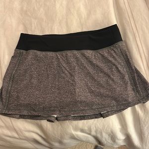 NWOT Lululemon Pace Rival Tennis skirt gray